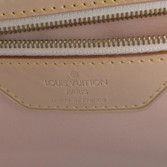 Authentic Louis Vuitton Biscayne Bay GM Beige Vernis Shoulder Bag mon650-110925 - Picture 16 of 16
